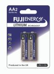 AA FUJIENERGY Lithium Technology, blister pack of 2