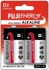 D FUJIENERGY Alkaline, blister pack of 2